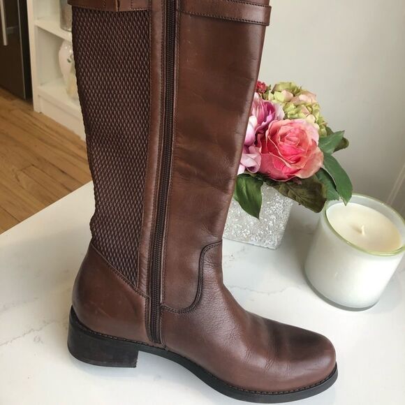 Blondo Viva B4850-13 Waterproof Knee High Riding Boots Brown Sz 7 - Picture 14 of 16